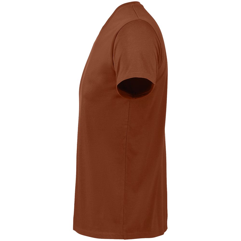 Футболка мужская Regent Fit 150, коричневая (терракотовая) — изображение 4