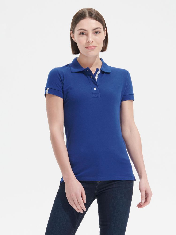 Рубашка поло женская Portland Women 200 черная — изображение 5