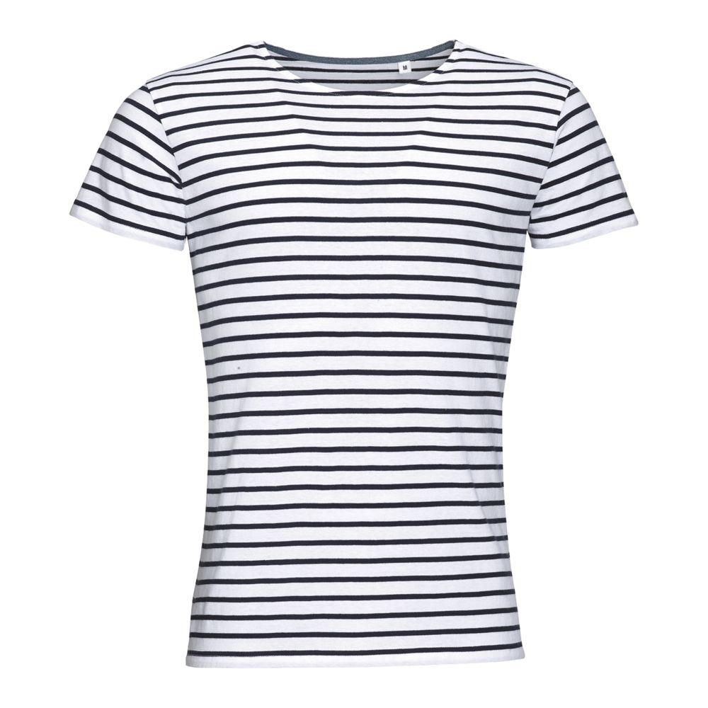 Футболка Miles Men белая с темно-синим — изображение 2