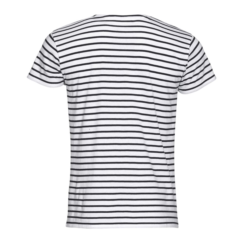 Футболка Miles Men белая с темно-синим — изображение 3