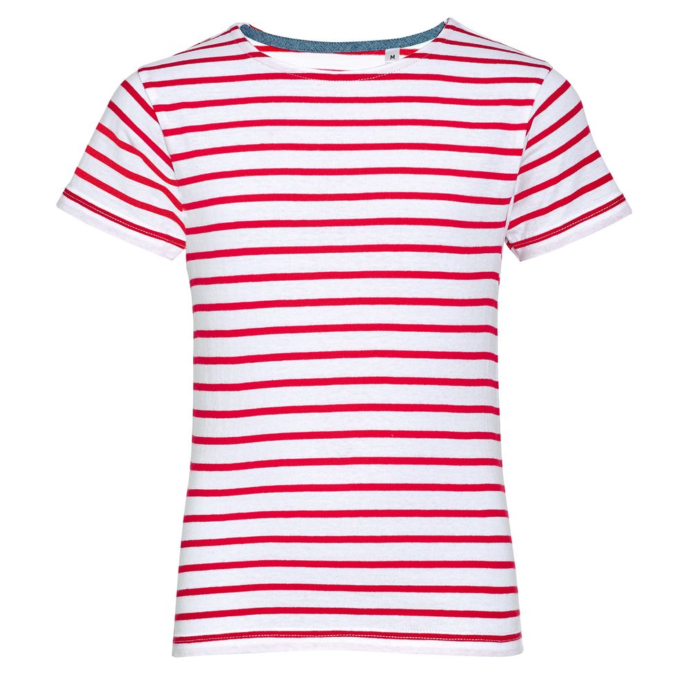 Футболка детская Miles Kids белая с красным — изображение 2