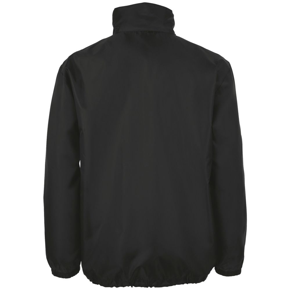 Ветровка унисекс Shift, черная — изображение 3