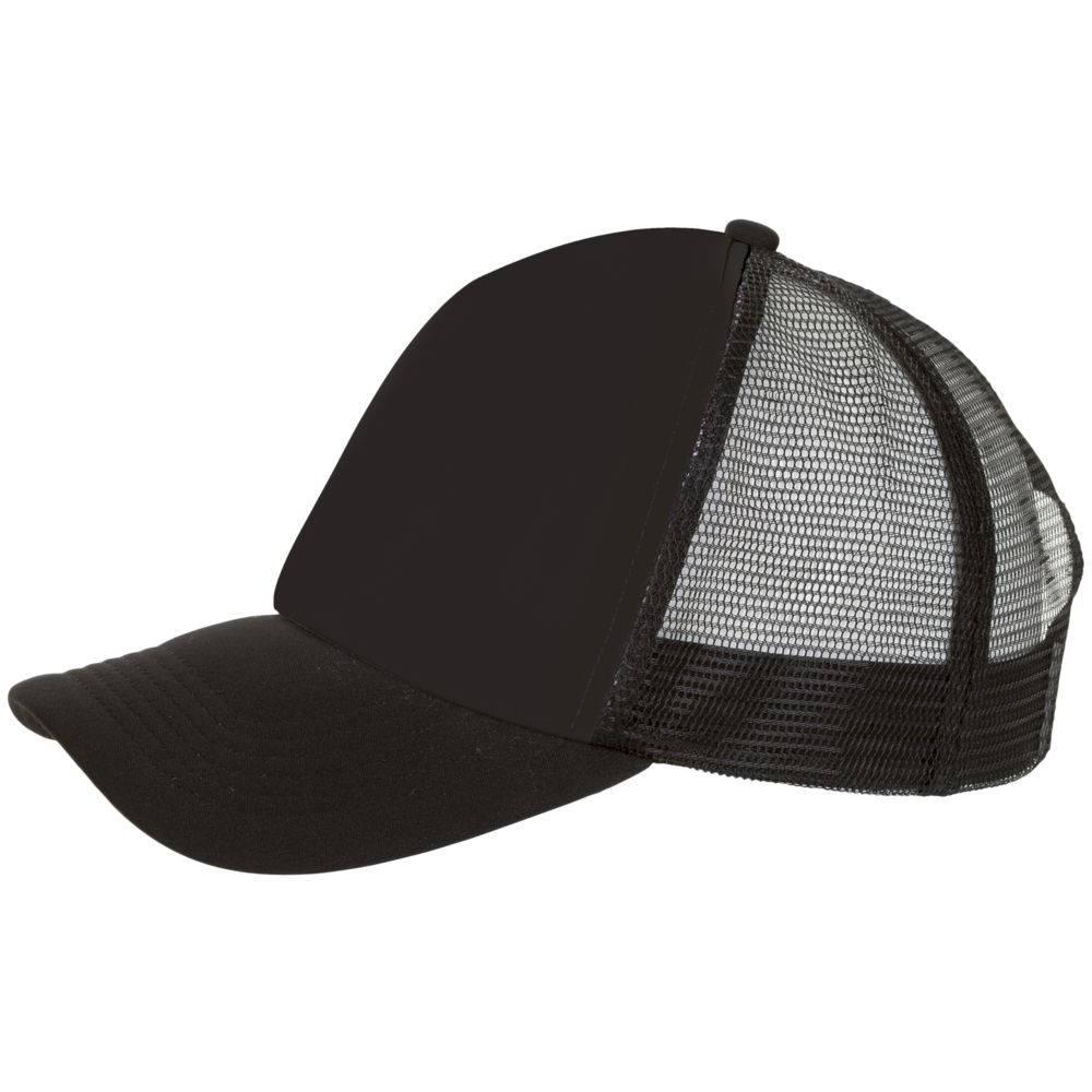 Бейсболка Bubble, черная — изображение 2