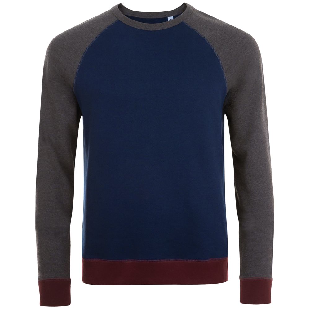 Толстовка унисекс Sandro, темно-синяя с черным меланжем — изображение 2