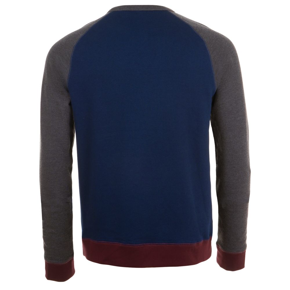 Толстовка унисекс Sandro, темно-синяя с черным меланжем — изображение 3