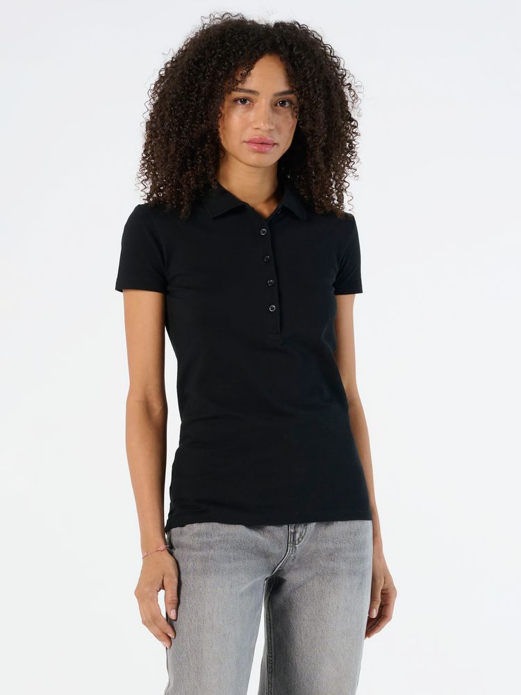 Рубашка поло женская Phoenix Women, темно-синяя — изображение 5