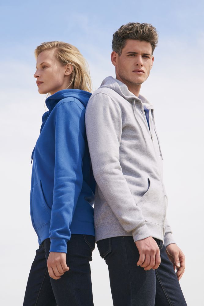 Толстовка унисекс Stone, ярко-зеленая — изображение 6