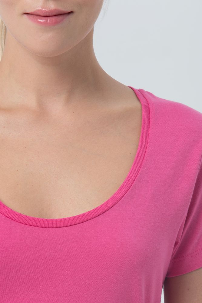 Футболка женская Metropolitan, ярко-розовая — изображение 7