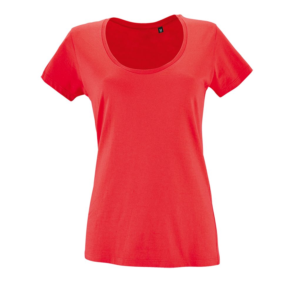 Футболка женская Metropolitan, розовая (коралловая) — изображение 2