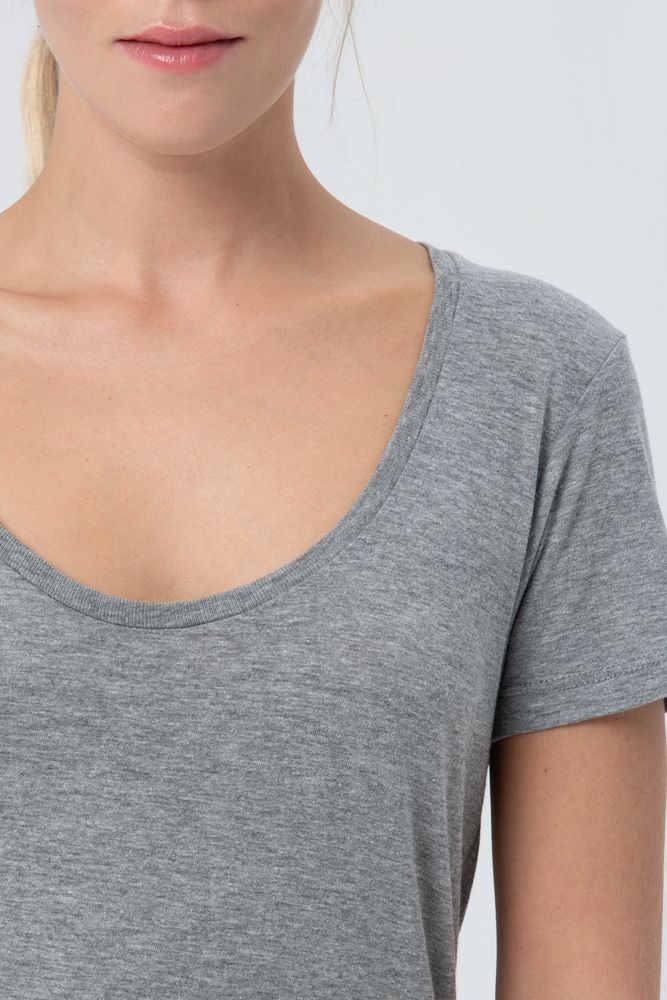 Футболка женская Metropolitan, серый меланж — изображение 7