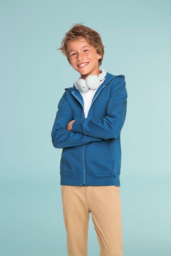 Толстовка детская Stone Kids, синяя — изображение 5