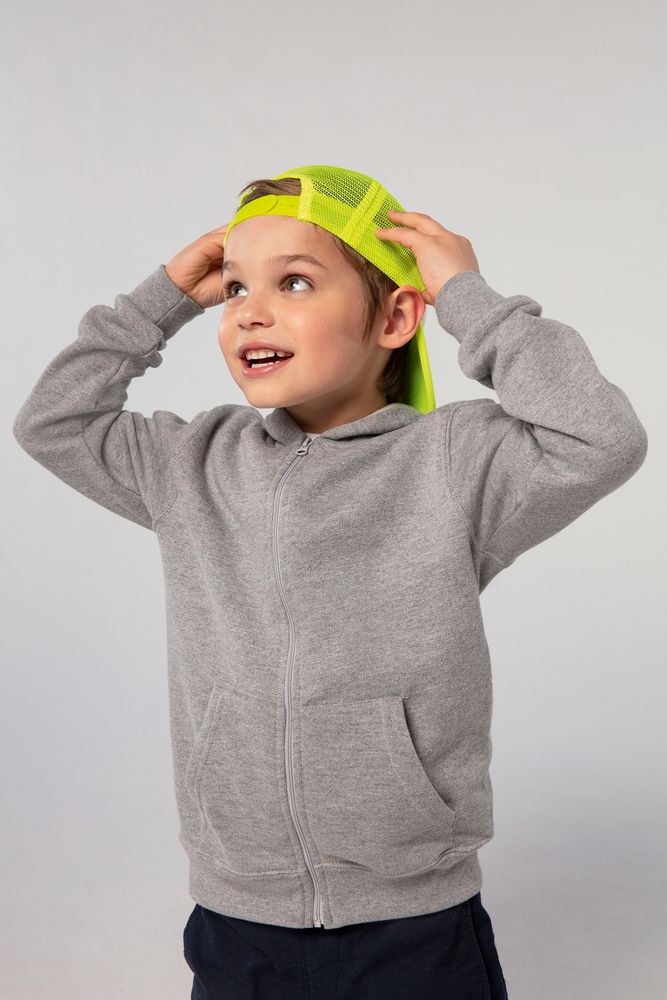Толстовка детская Stone Kids, серый меланж — изображение 6