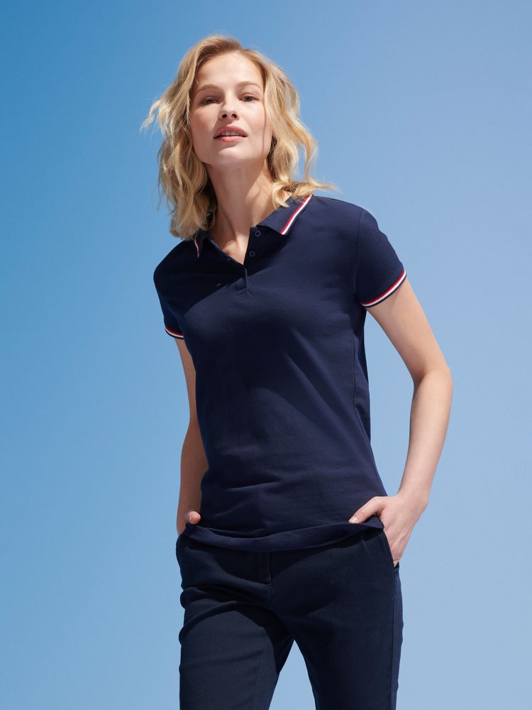 Рубашка поло женская Prestige Women, ярко-синяя — изображение 5