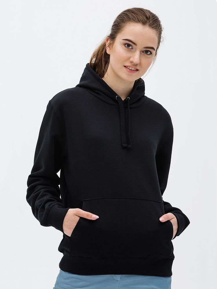 Толстовка унисекс Spencer, черная — изображение 5