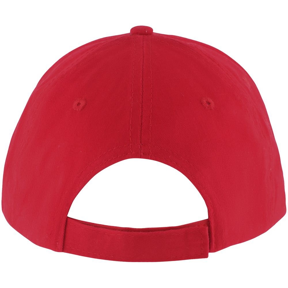 Бейсболка Solar, красная — изображение 4