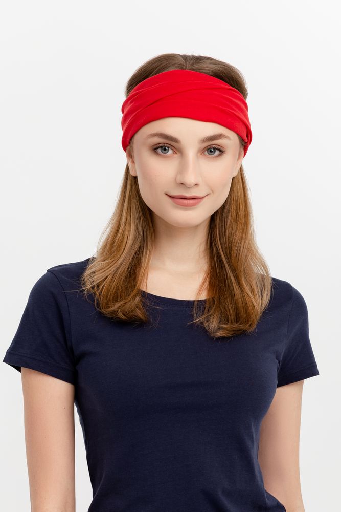 Многофункциональная бандана Bolt, ярко-розовая (фуксия) — изображение 9