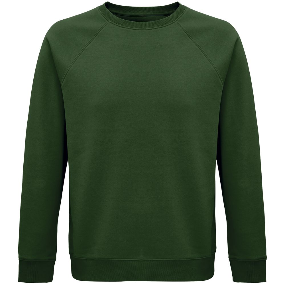 Свитшот унисекс Space, темно-зеленый — изображение 2