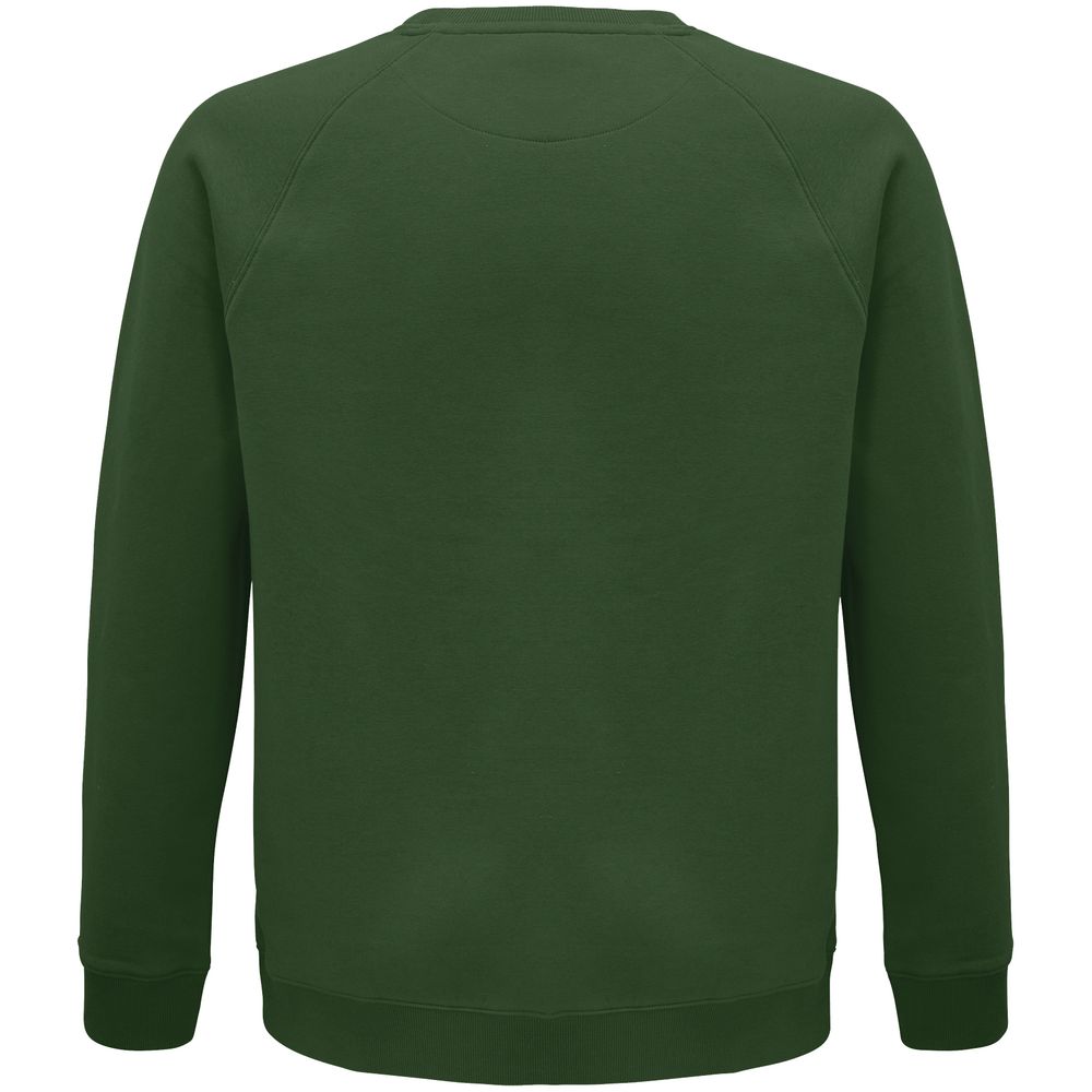 Свитшот унисекс Space, темно-зеленый — изображение 3