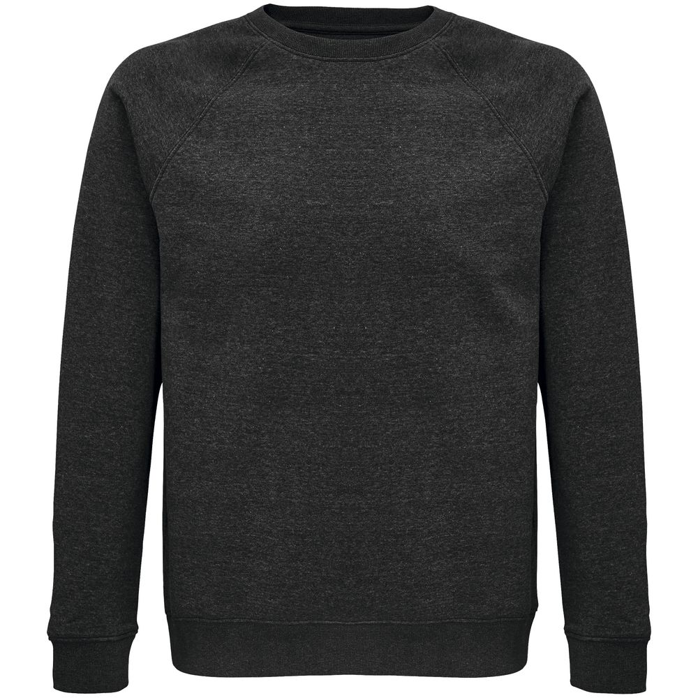 Свитшот унисекс Space, черный меланж — изображение 2