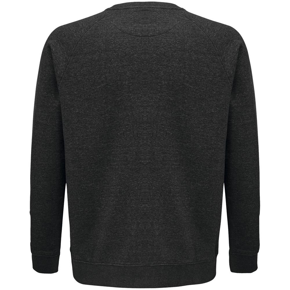 Свитшот унисекс Space, черный меланж — изображение 3