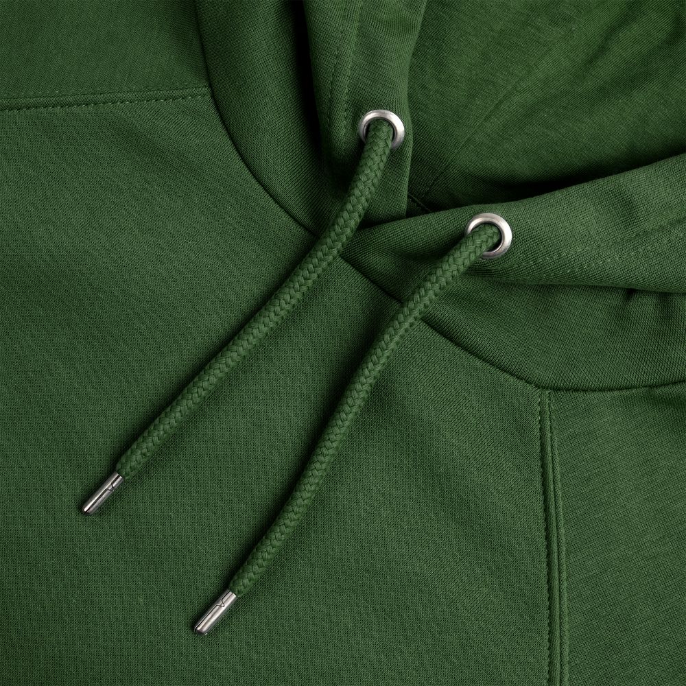 Толстовка унисекс Stellar, темно-зеленая — изображение 6