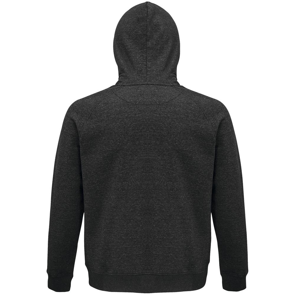 Толстовка унисекс Stellar, черный меланж — изображение 3