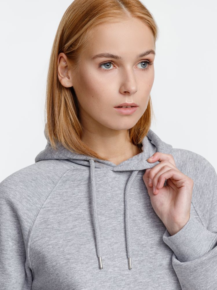 Толстовка унисекс Stellar, серый меланж — изображение 16