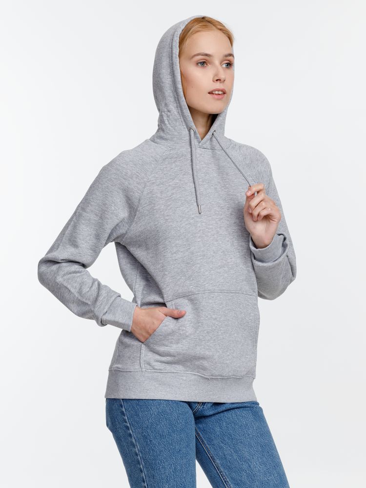 Толстовка унисекс Stellar, серый меланж — изображение 15