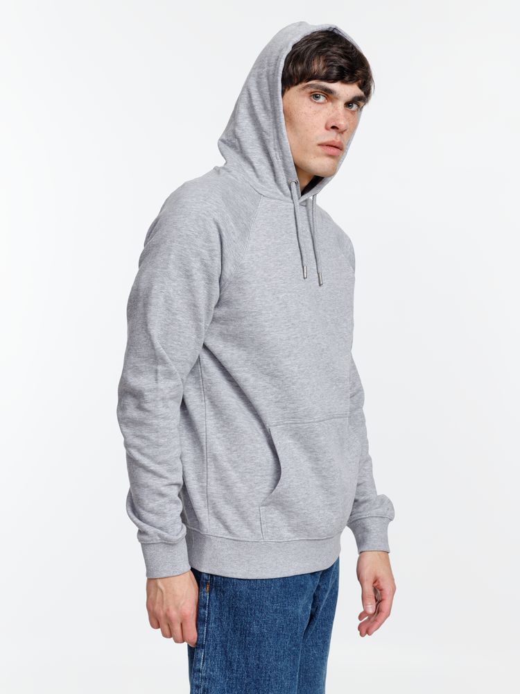 Толстовка унисекс Stellar, серый меланж — изображение 10