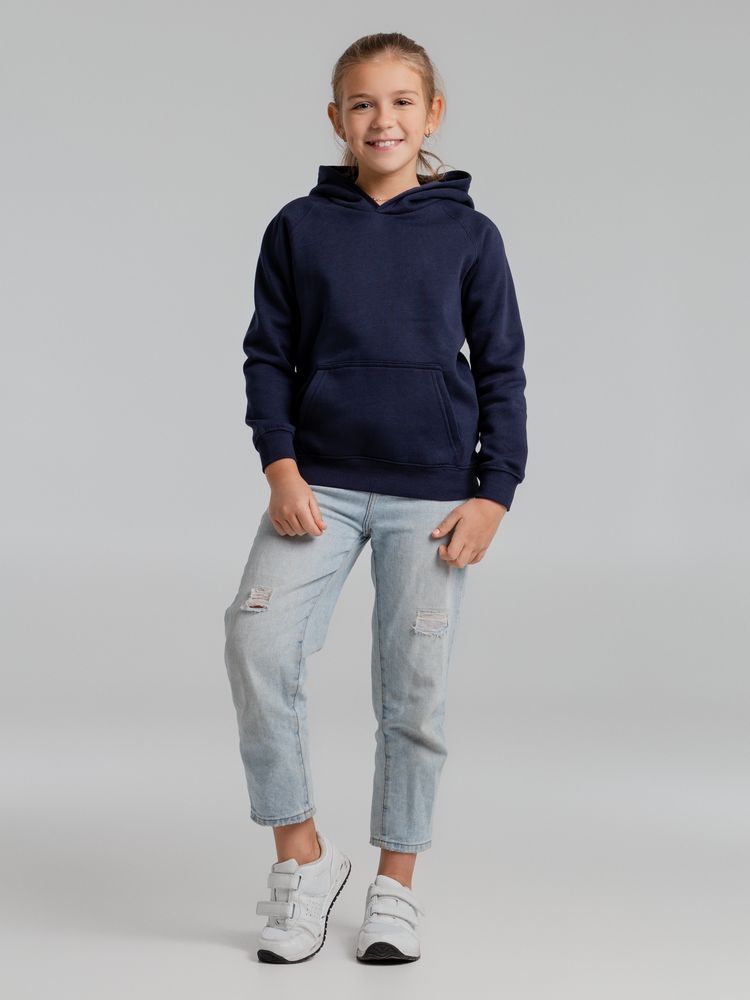 Толстовка детская Stellar Kids, темно-синяя — изображение 8
