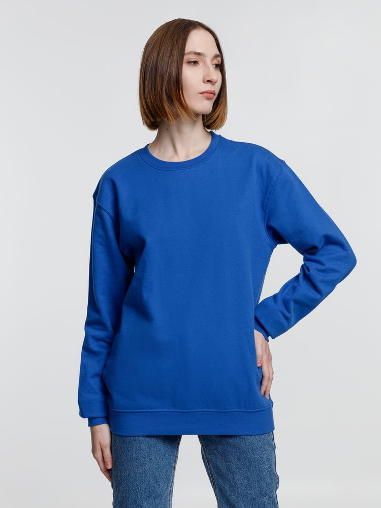 Свитшот унисекс Columbia, ярко-синий — изображение 11