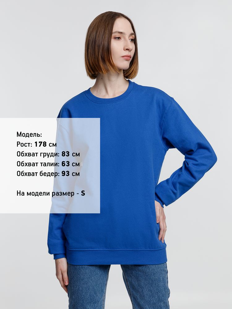 Свитшот унисекс Columbia, ярко-синий — изображение 10