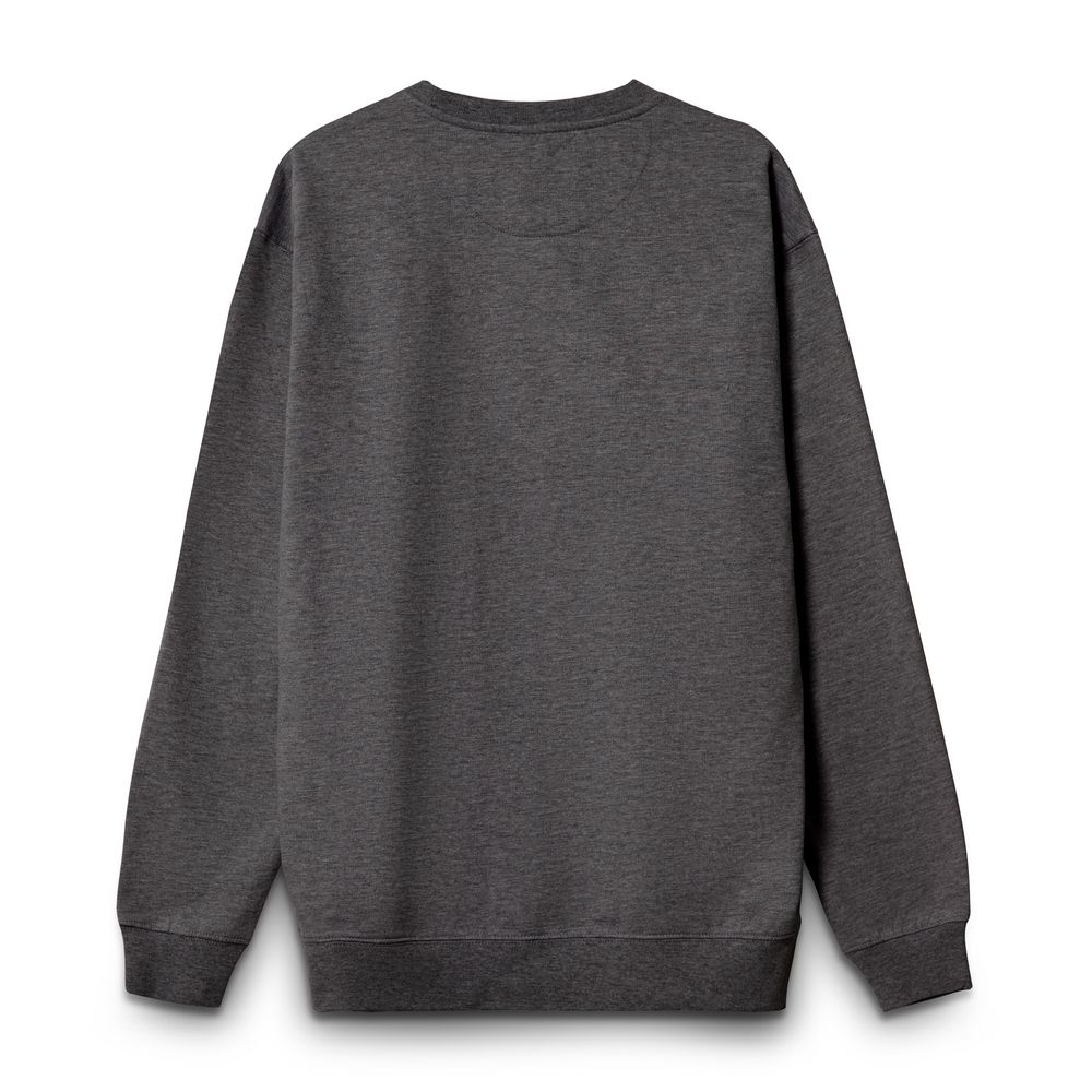 Свитшот унисекс Columbia, черный меланж — изображение 3