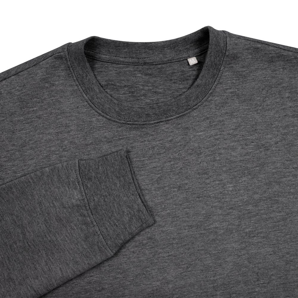 Свитшот унисекс Columbia, черный меланж — изображение 4