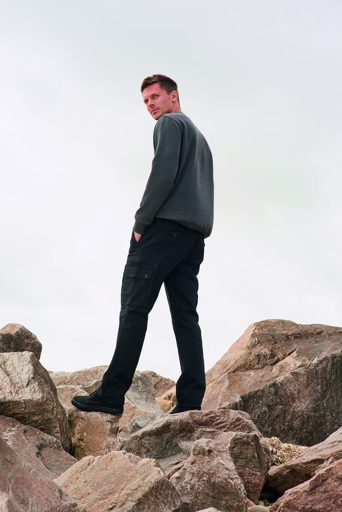 Брюки мужские Docker, темно-зеленые — изображение 6