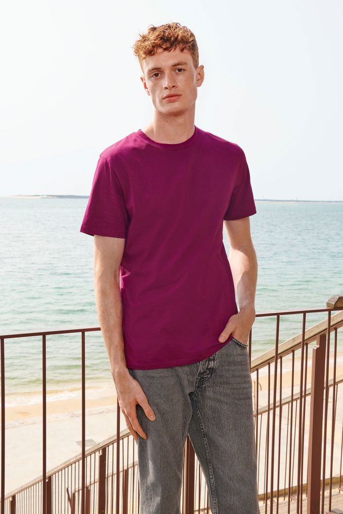 Футболка унисекс Legend, фиолетовая (сливовая) — изображение 5