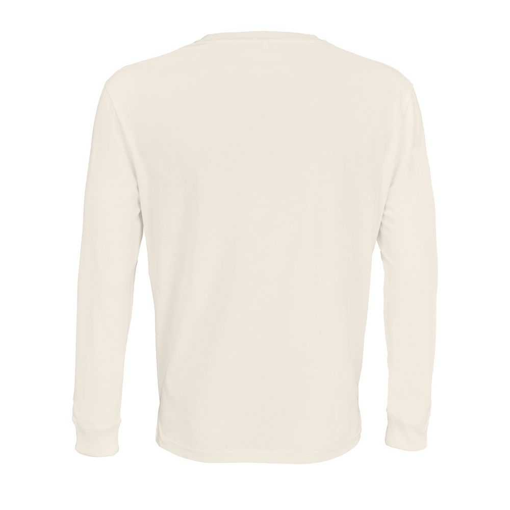Футболка унисекс с длинным рукавом Pioneer LSL, молочно-белая — изображение 4