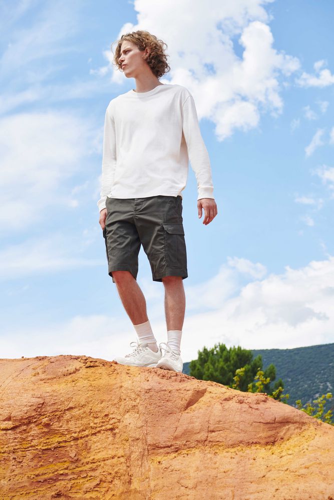 Футболка унисекс с длинным рукавом Pioneer LSL, красная — изображение 6