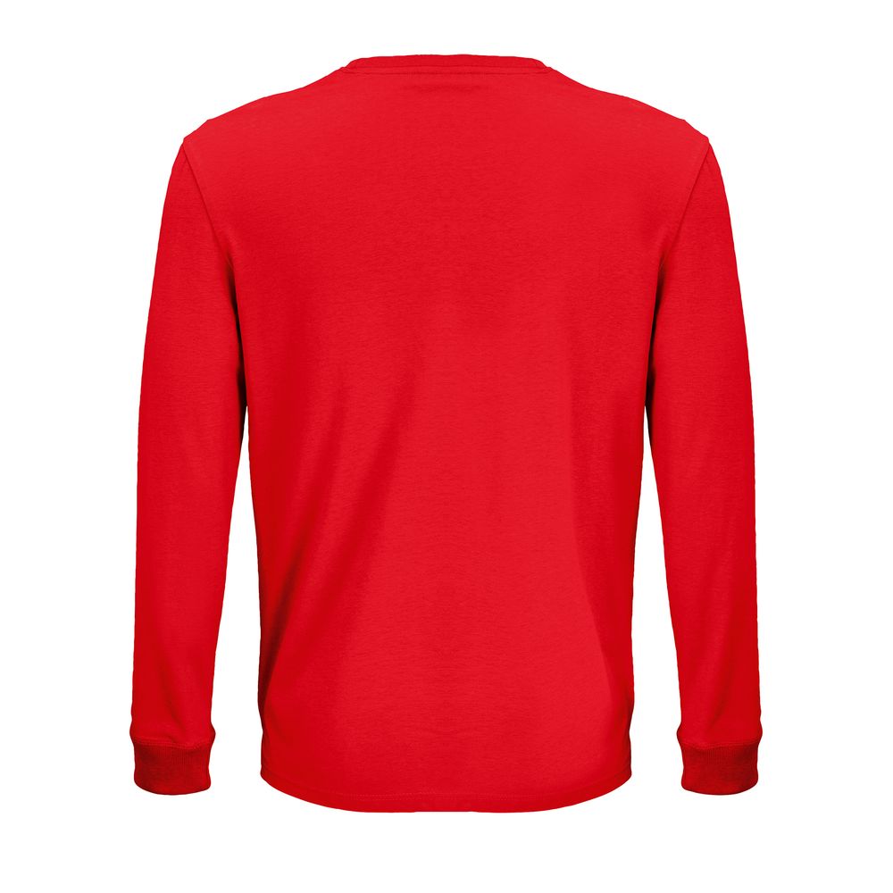 Футболка унисекс с длинным рукавом Pioneer LSL, красная — изображение 4