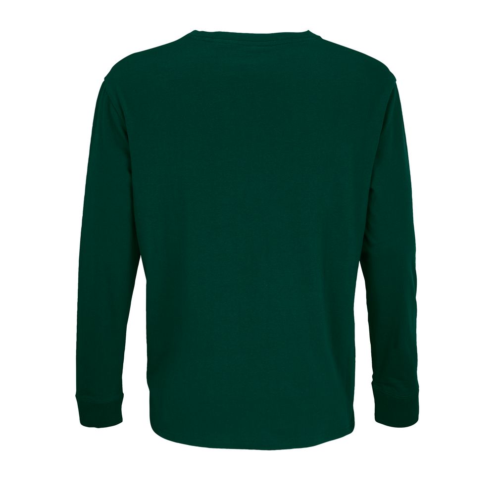 Футболка унисекс с длинным рукавом Pioneer LSL, темно-зеленая — изображение 4