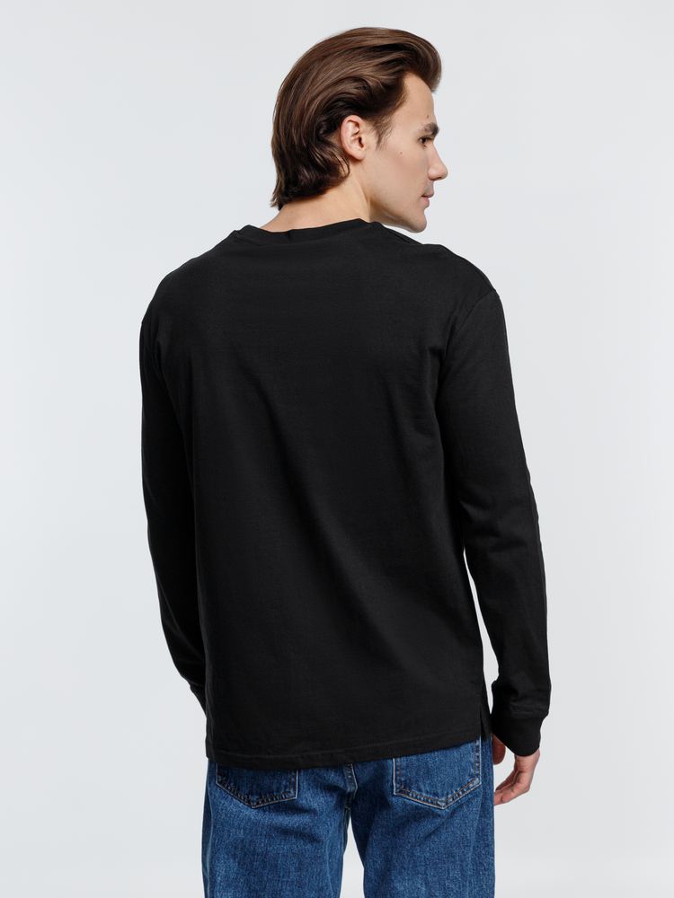 Футболка унисекс с длинным рукавом Pioneer LSL, черная — изображение 7