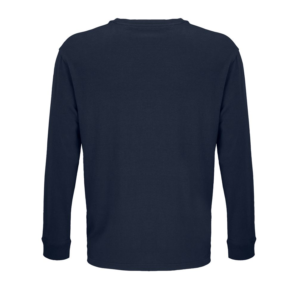 Футболка унисекс с длинным рукавом Pioneer LSL, темно-синяя — изображение 4