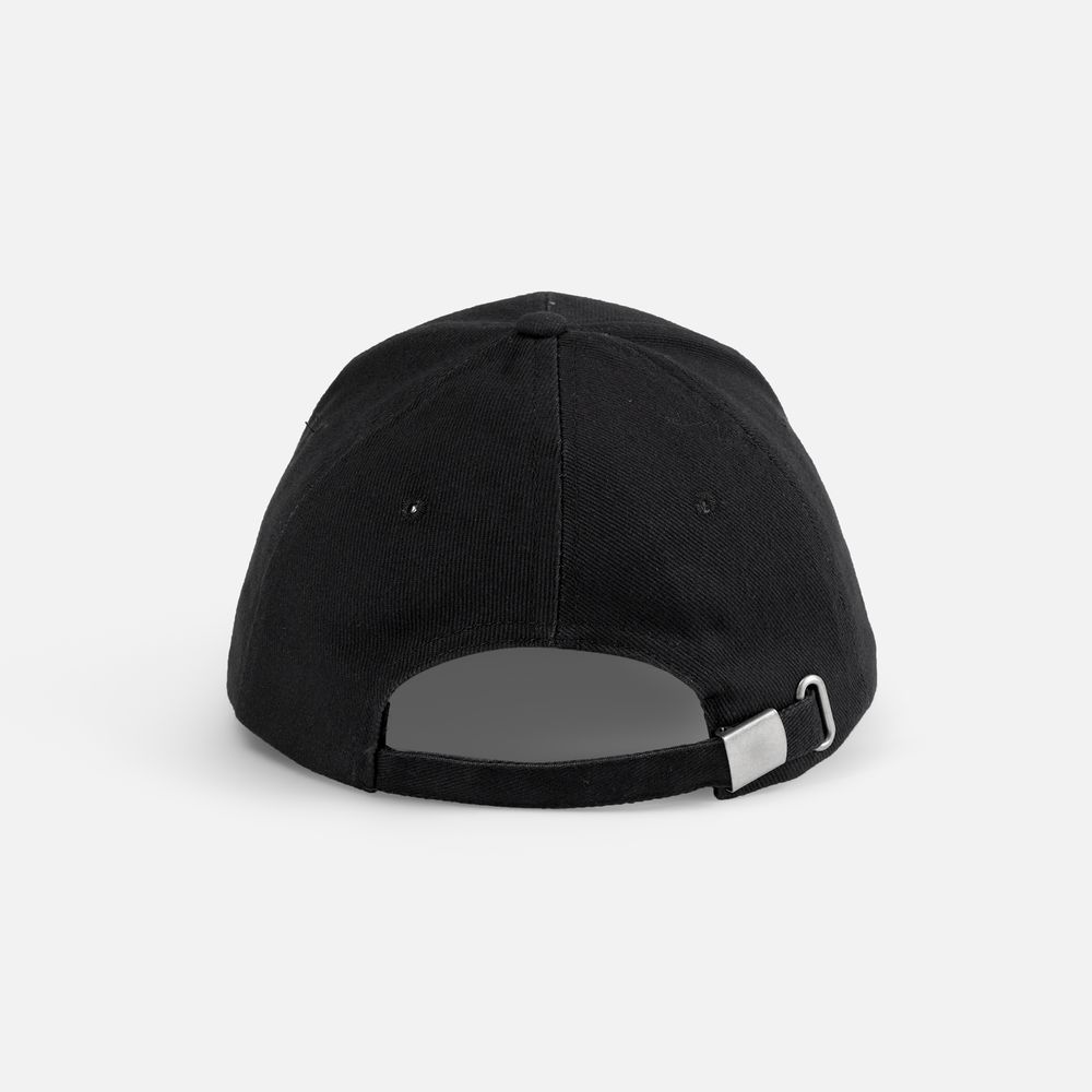 Бейсболка Apollo, черная — изображение 5