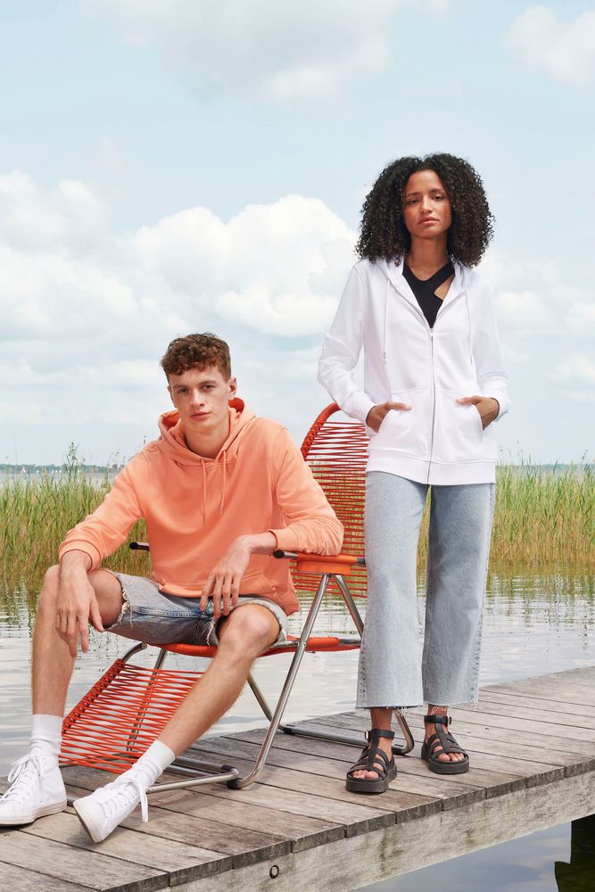 Толстовка унисекс Calipso, белая — изображение 7