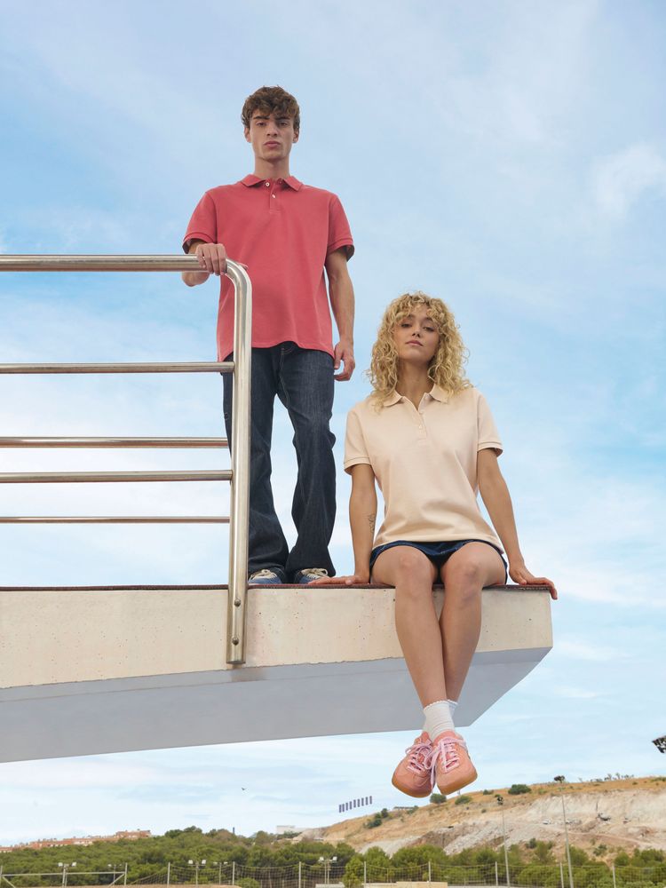 Рубашка поло женская Pacific Women, черная — изображение 7