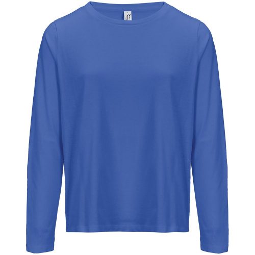 Футболка с длинным рукавом женская Monarch Women, ярко-синяя