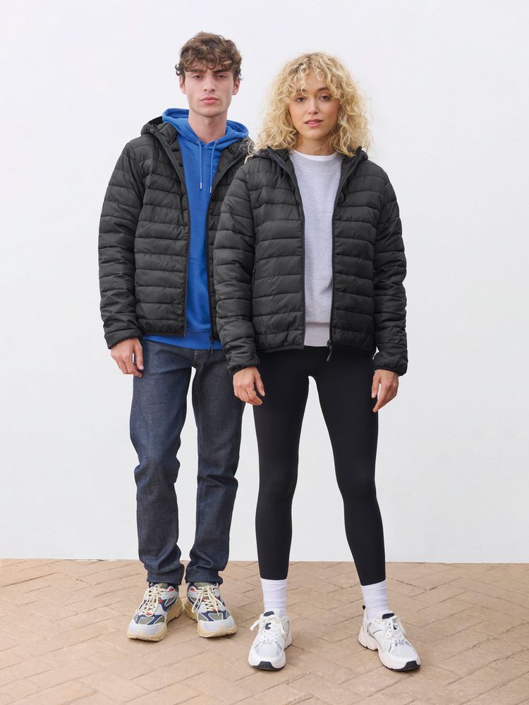 Куртка с капюшоном женская Stream Women, черная — изображение 8