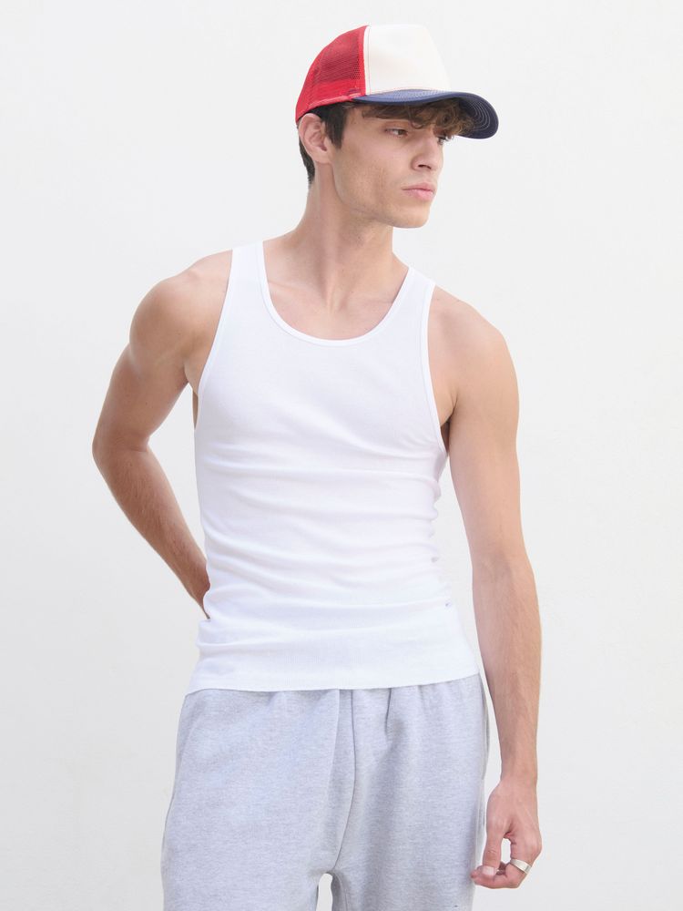 Майка унисекс Pablo, белая — изображение 6