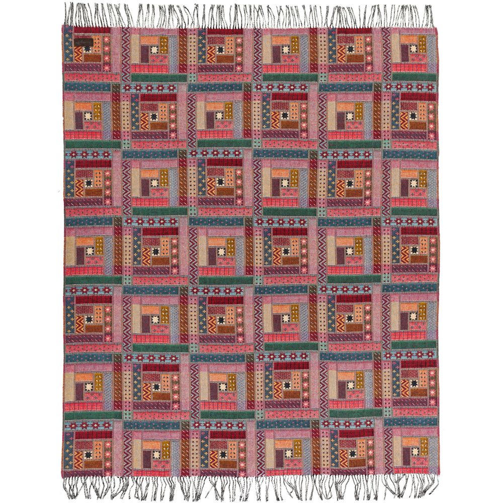 Плед Baltimora, бордовый — изображение 6