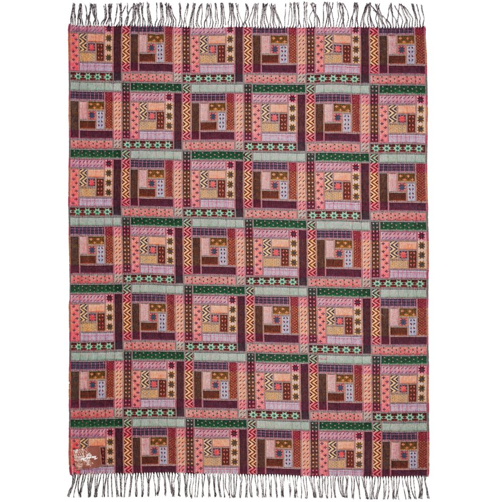 Плед Baltimora, бордовый — изображение 7